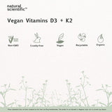 Vegan Vitamins D3 & K2