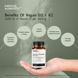 Vegan Vitamins D3 & K2