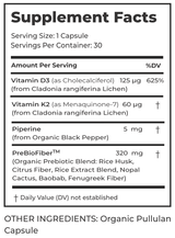 Vegan Vitamins D3 & K2